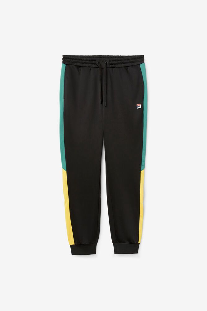 Fila Pants Grady Jogger Mens Black - India JPF-537290